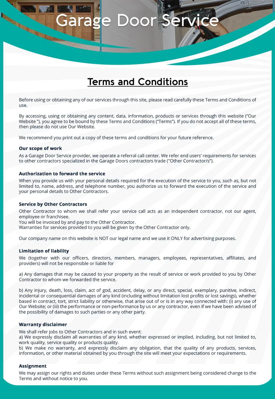 Garage Door Mobile Service Repair Prospect, KY 502-265-4201